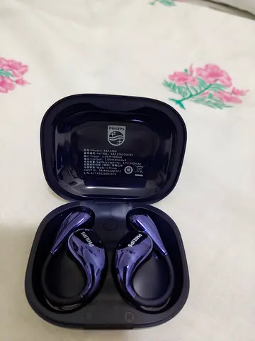 PHILIPS Original Wireless Earbuds with USB Type-C Charging Cable | Blue Colour