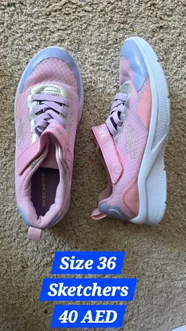 Light Pink Skechers Girls Sneakers Size 36 - Gently Used