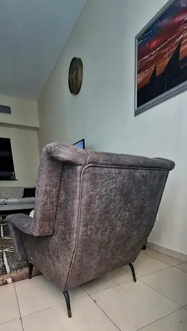 THE ONE Alcantara Modern Accent Chair