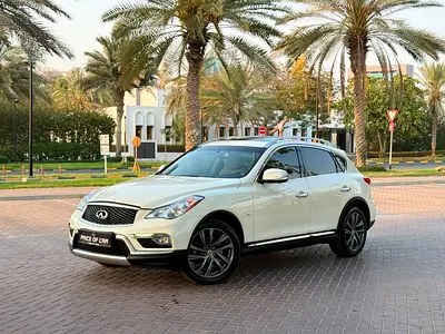 GCC 2018 Infiniti QX50 Luxury 3.7L V6  | Full Option | LOW KM | PRESTINE CONDITION