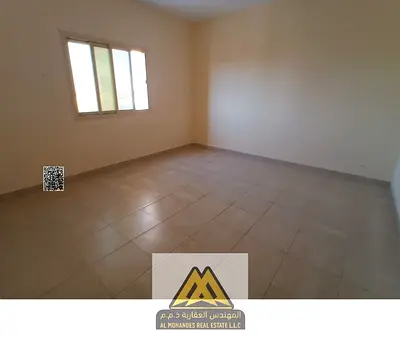 For rent: Spacious 1-bedroom apartment with balcony and open view in Al Liwara 2, close to Ajman Corniche.