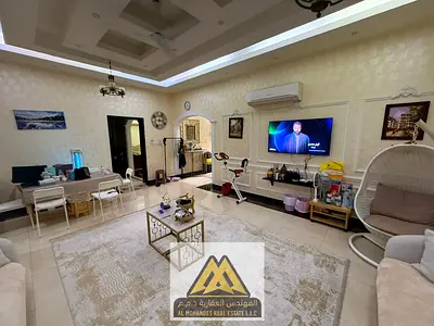 An excellent opportunity to lease a two-storey villa in Al Rawda 1, Ajman, featuring an official commercial permit clearly