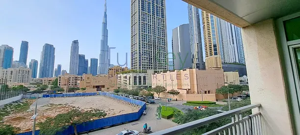 Upgraded 1 Bed | Full Burj View | Vacant Soon