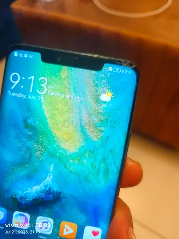 Huawei Mate 20 Pro Dual Physical sim 128gb 6gb ram back and front little crack