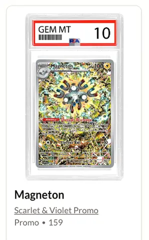 Pokemon Magneton Promo PSA 10