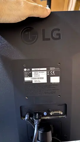 LG 24-inch LED Monitor (HDMI VGA) - Good Working Condition