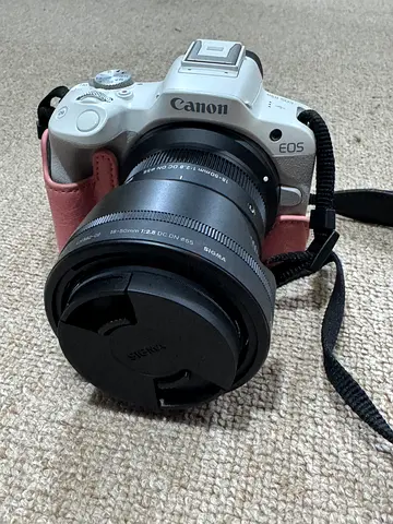 Canon EOS R50 Mirrorless 4k video Vlogging Camera Sigma 18-50mm F2.8 DC DN Contemporary For Canon R