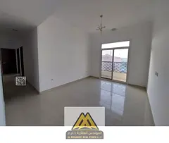 2BR apartment in Al Mowaihat 1, Ajman. 2 bathrooms, balcony, central AC and gas, new building close