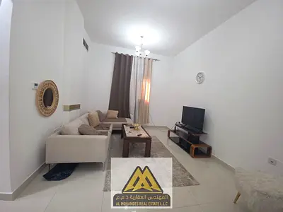 One bedroom and living room Large area Brand new furnishings Fully furnished apartment