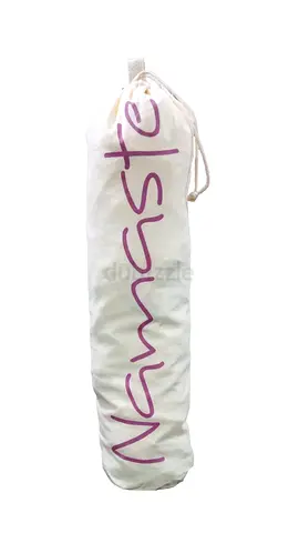 Cotton yoga/exercise mat bag