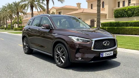 AED 988/month | 0 DP | Free 3 Months Warranty | Service History | 30 Day Return | INFINITI QX50 2021