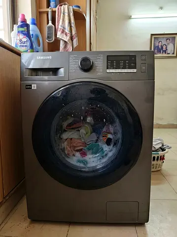 Samsung Front Load Washing Machine - 8kg, 6kg Grey, Good Working Condition