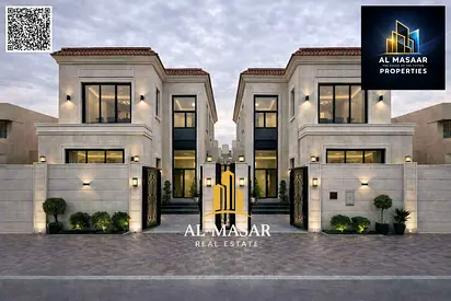 Excellent villa in Al Muwaihat, close to all services, large area, freehold ownership for all nationalities