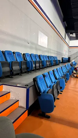 Home Theater , Schools , Auditorium , Stadium VIP seats - blue, used (2 rows of 30 seats)