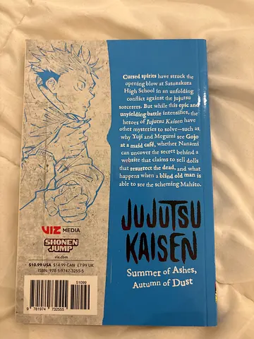 jujutsu kaisen, summer of ashes autumn of dust
