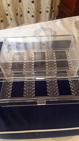 Clear Acrylic Organizer / Storage Box (used)