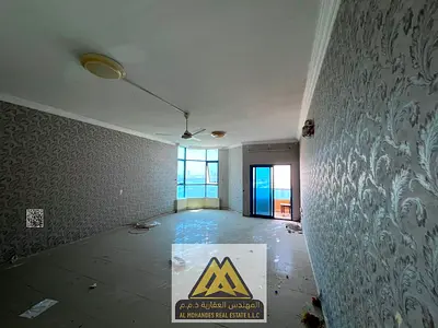 For rent: 3-bedroom apartment with hall and maid’s room in Al Khor Towers A1. Full sea view, AED 50,000 yearly, 4 payments.