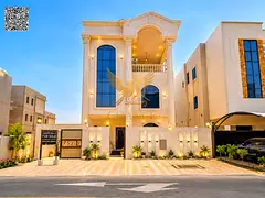 Luxury Villa for Sale in Ajman | 6 Bedrooms | G+2 | Internal Elevator | Freehold | Ready to Move