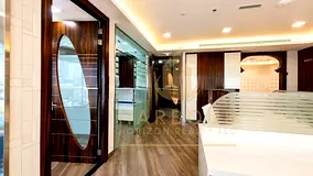Furnished Office For Rent With Glass Partitions
