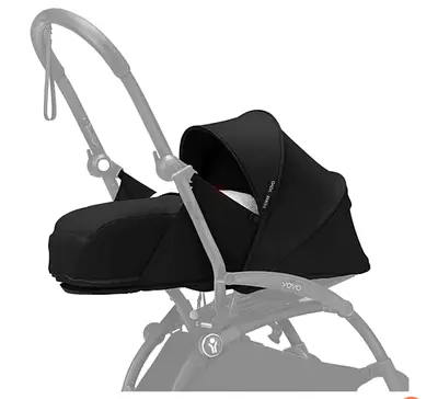 Stokke YOYO3 Baby Stroller 0+ Newborn Pack - Black New In Box PACK ONLY