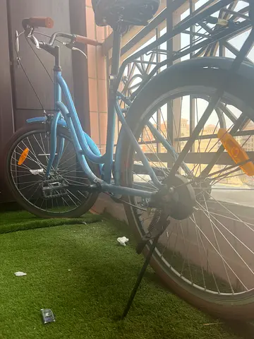 Mogoo Florida City Cruiser Bike - Light Blue