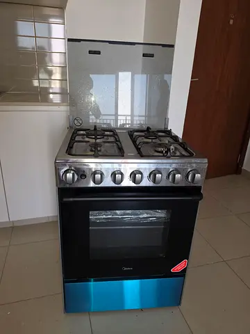 Midea 4-Burner Gas Cooker and Oven