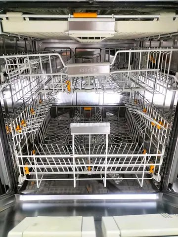 Miele latest model built-in fully integrated 3 racks dishwasher