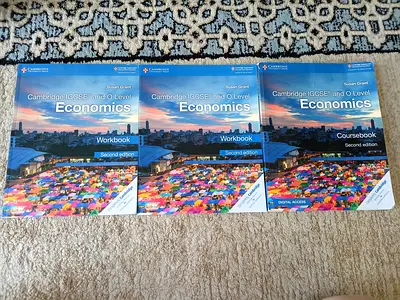 Cambridge IGCSE O Level Economics Coursebook + 2 Workbooks (Second Edition)