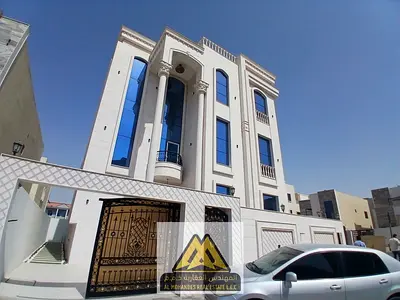 فيلا كلاسيكية فاخرة زاوية شارعين مع مسبح خاص للبيع (شاملة الرسوم والخدمات) – الزاهية، عجمان