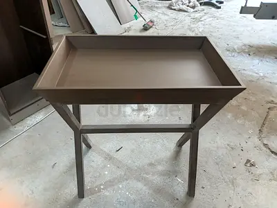 Modern Wooden Serving Tray Table / Foldable Butler Tray
