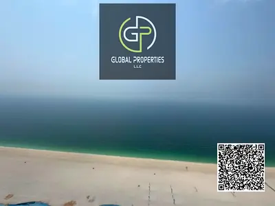 Spacious Ocean View 2BHK For Rent In Ajman Corniche Residence.