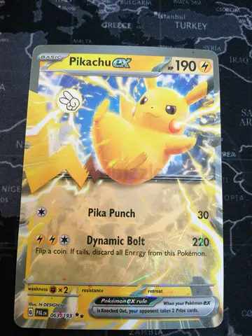 Pikachu ex Trading Card 063/193 Paldea Evolved