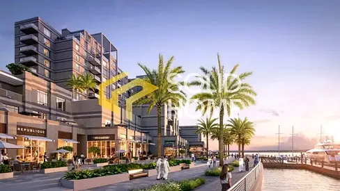 شقة فاخرة 3 غرف و صالة بجزيرة مريم بناء عود بالخان الشارقة إطلالة بحرية و سعر جيد