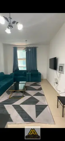 For sale in City Towers, Al Nuaimiya: 3 bedrooms and a living room with a view, flexible payment plan, parking, and close to all services.