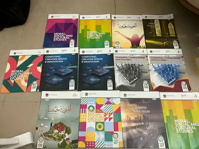 School Textbook Collection (Grades 6-9) — Moral, Computing, Islamic Education, Arabic