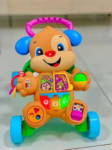 Baby Fisherprice Activity Walker - Interactive Puppy Push Toy, Good Condition