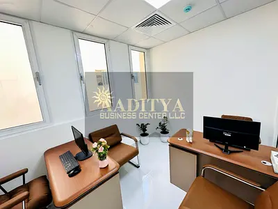 Stylish Office Space | Free Amenities | Bank account assistance