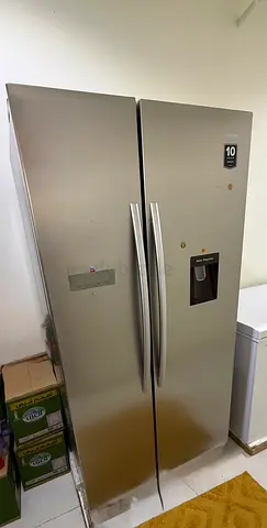 Hisense Used Double Door Side-by-Side Refrigerator - Good Working Condition