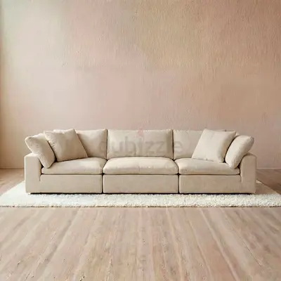 Premium Quality Original marina home lucious cloud sofa beige