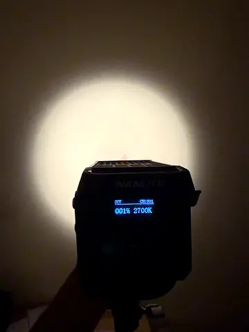 Nanlite LED studio light - compact continuous light (working condition)