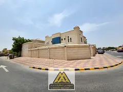 Luxury Villa for Sale in Al Mowaihat 2, Ajman on Two Streets and Sikka with Spacious Yard, Premium F