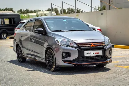 AED 487/month | 2023 Mitsubishi Attrage | GCC Specs | Ref#492489