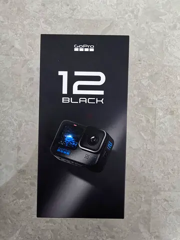 GoPro HERO12 Black action camera - brand new sealed box