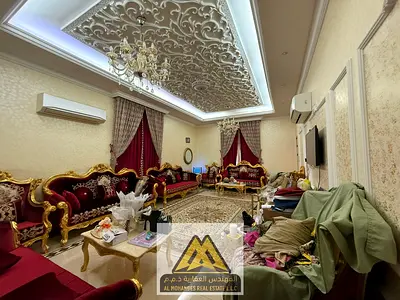 An exceptional opportunity to rent a two-story villa in a prime location in Al-Rawda 1, featuring an official commercial permit in the plan, making it