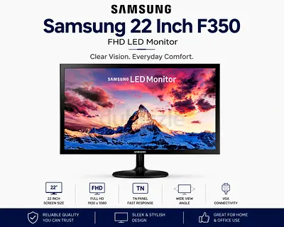Samsung 22 F350 FHD LED Monitor - 22 inch