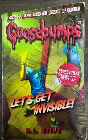 A book of goosebump very nice quality and very well intresting