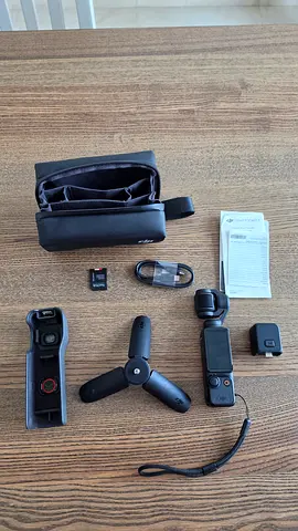 DJI Pocket 3 plus Accessories and SD Card - Excellent Condition