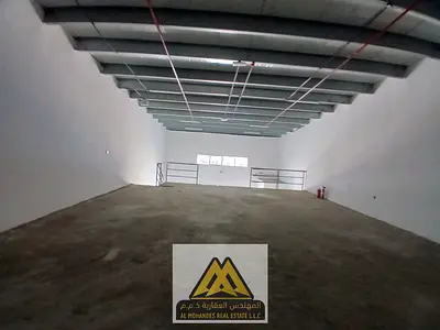 Warehouse for Rent in Al Jurf Industrial 1 Ajman | 4,400 Sq. Ft. | Ground Floor + Mezzanine | Prime Industrial Location
