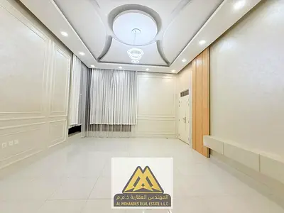 Annual Rental: Ready-to-Move Corner Villa in Al Yasmeen, Ajman. 5 Master Bedrooms, Prime Main Road Location. Rent: AED 105,000 (one payment) or AED 11