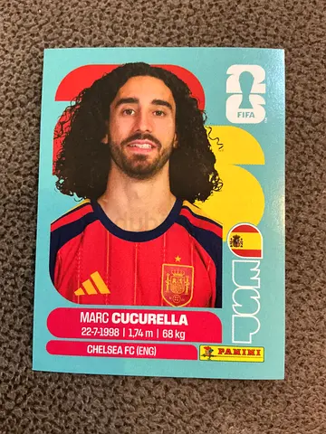 Marc Cucurella Panini FIFA WC 2026 sticker